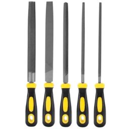 Deli DL352085 5 Pcs 8 inch Needle File Set with Handle-0