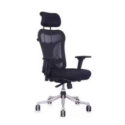 Praga Seating Zmax 25.5x24.5x47.5 inch Polypropylene High Back Black Ergonomic Office Chair, ZMBLBLBLMA3PHB3D-image-59