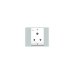 Anchor Penta 6A 3 Pin ISI White Socket, 38342 (Pack of 10)-picture-1