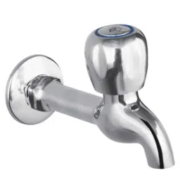 Zoie Economy Brass Silver Chrome Finish Long Body Bib Cock, Z11004-picture-13