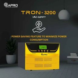 EAPRO 3000VA 24V AI-MPPT Dual Battery PCU with Advanced Pure Sine Wave Technology &a; RTC, TRON-3200 image 3