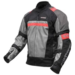 AllExtreme BAZOOKA Black &a; Neon Green Unisex All Weather Adult Motorcycle Riding Jacket with Protection Back &a; Elbow Guard Reflective Stickers &a; Abrasion Resistance, Size: XL-image-46