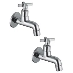 Natraj Carol CR 3108A Chrome Finish Brass Bib Cock (Pack of 2)-image-2