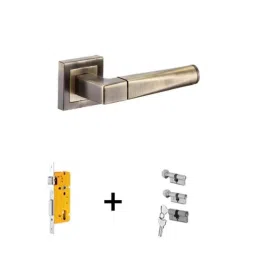 Dorset ML Series Cosmo ML CS OR 60mm Stainless Steel PT Finish Lock Set with Coin &a; Knob (Pack of 4)-image-11