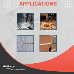 Walkers 1200W Forward &a; Reverse Rotation Hammer Impact Drill Machine with 5 Pcs SDS Plus Bit &a; 5 in 1 Screwdriver, WKCB381 image 5