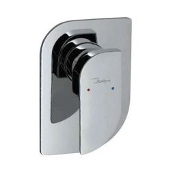 Jaquar Alive White Matt Single Lever Concealed Deusch Mixer, ALI-WHM-85229-1