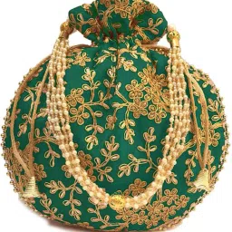 Women Green, Green Potli-picture-26