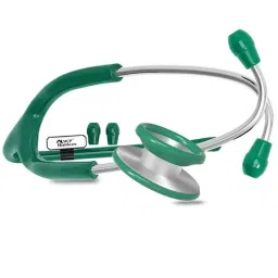 MCP Classic Stainless Steel Green Dual Head Stethoscope, QF-5TO1-YNTP-image-74