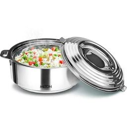 Milton Galaxia 2500ml Stainless Steel Silver Casserole-picture-14