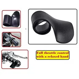 AOW Throttle Mounted Cruise Assist Hand Rest Control Grip Wrist Control Cramp Rest for 7/8 inch Handle Bar for All Bikes (Black) B-28-15