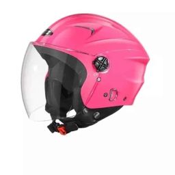 Studds Ray Super Plastic Dark Pink Open Face Helmets, Size: Large-picture-34