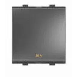 Goldmedal Nixon G-Dip 20A 2 Module 1 Way Digital Silver Titanium Grey Switch, 102825 (Pack of 10)-picture-22
