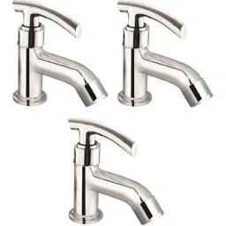 IRIS C-2 Brass Chrome Finish Long Body Pillar Cock (Pack of 3)-image-71