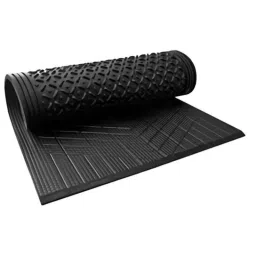 Maruti CM48 8x5ft Rubber Black Waterproof BPA Free Animal Feeding Mat (Pack of 2)-40