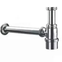 Cera 150mm Brass Chrome Finish Waste Coupling Bottle Trap, F8060101-image-8