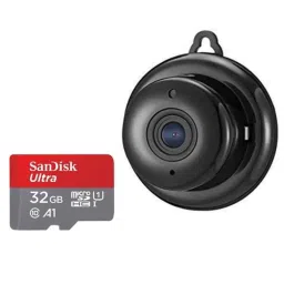 Cybernautt V380 Mini IP CCTV Camera for School Bus &a; Car with Night Vision &a; Free 32GB Memory Card-43