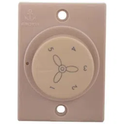 Anchor Penta Deluxe 100W 2 Module Ivory 4 Step Fan Regulator, 50440 (Pack of 10)-picture-44