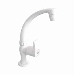 APL Apollo Grace ABS White Long Neck Pillar Cock, TP479-picture-49