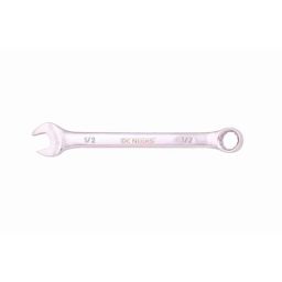 De Neers 1-1/4 inch Chrome Finish Ring &a; Open End Combination Spanner (Pack of 5)-30