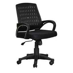 Sunview Mesh Black Low Back Office Chair, 898 (Pack of 2)-image-14