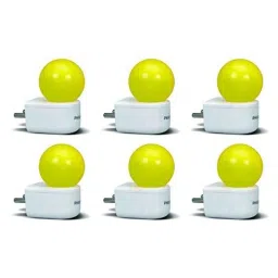 Philips 0.5W Prong 6500K Yellow LED Bulb (Pack of 6)-36