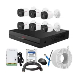 CP Plus 2.4MP Indoor &a; Outdoor CCTV Combo Kit with 8Ch DVR, 6 Bullet Camera, 8Ch SMPS, 70m Copper Cable, 1TB HDD &a; Connectors-4