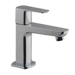 Jaquar Kubix Prime Full Gold	 Quarter Turn Pillar Cock Basin, KUP-GLD-35001PM-45