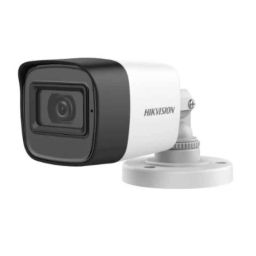Hikvision 2MP 1080p Plastic Audio Fixed Mini Bullet CCTV Camera, DS-2CE16D0T-ITPFS-4
