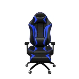 Rekart Faux Leather Orange &a; Black Adjustable Arm Rest Multi Functional Ergonomic Wing Back Gaming Chair with Footrest, MF5 Orange-image-34