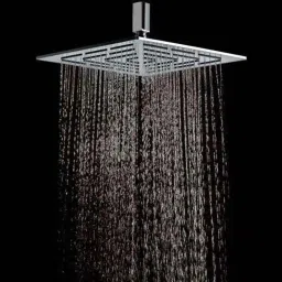 Prestige 8x8 inch Brass Chrome Finish Shower Head with 15 inch Arm-picture-32