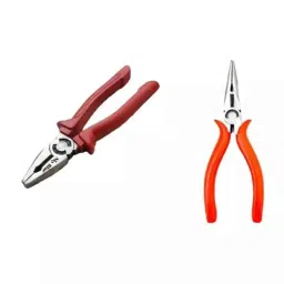 Sky Blue 2 Pcs 7.8 inch Lineman Plier Combo, SBE_PLIER_COMBO_MOD_00396-picture-39