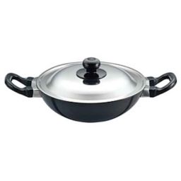 Hawkins Futura 1.5 Litre 22cm Nonstick Round Bottom Deep Kadhai with Lid, NK 15S (Pack of 2)-picture-11