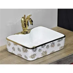 Bassino Art 45.8x45.4x26.4cm Ceramic Wash Basin, EU_226-image-45