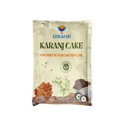 Utkarsh 900g Karanj Cake Non-Edible DE Oiled Cake Fertilizer-image-21