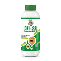 EBS DEL-28 1 Litre Deltamethrin 2.8% EC Insecticides for Broad Spectrum Control Chewing &a; Sucking Insects (Pack of 5)-13