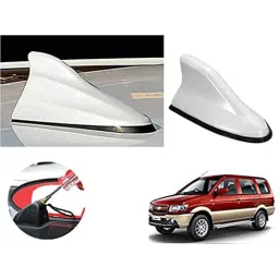 Auto Pearl ABS White Universal Replacement Shark Fin Car Roof Antenna For Chevrolet Tavera Type2-image-70