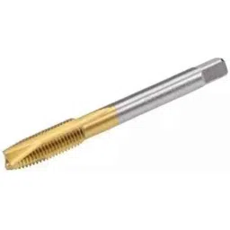 Totem TiN Gold HSS Type-B Long Shank Spiral Pointed Tap, Size: 5x0.8 mm-5
