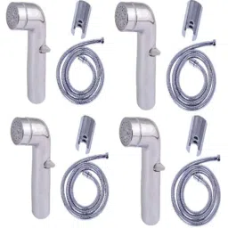 IRIS Cruzz Brass Chrome Finish Health Faucet Set (Pack of 4)-image-76