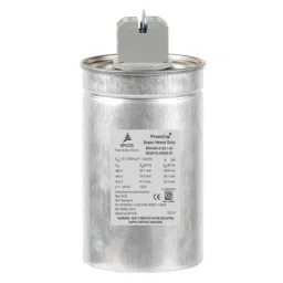 Epcos PhaseCap Super Heavy Duty 3x30.8µF 415V 50/60Hz 5/6kVAr Three Phase Power Factor Correction Film Capacitor, B25675L4052J 15-picture-28