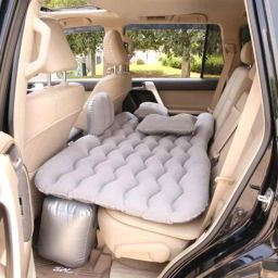 Pivalo A2 Polyester Ash Multifunctional Inflatable Car Bed Mattress Kit, Size: King, PL-A2-CAR-BED-AH-39