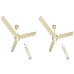Maya Deco Dc Eco 30W Ivory Solar Panel BLDC Ceiling Fan with Remote, Sweep: 1200mm (Pack of 2)-image-11