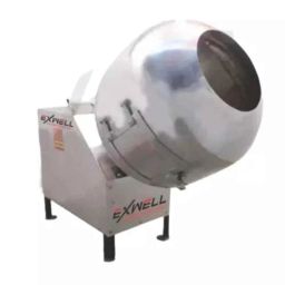 Exwell 20-25kg 24x24 inch 304 Stainless Steel Silver Flavour Mixer Machine-image-77