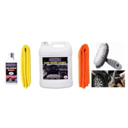 Indopower Ff1052 Dashboard Shiner , 2 Pcs Car Cloth, Scratch Remover , All Tyre Cleaning Brush Kit, AHh1056-image-36