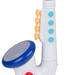 Saxophone Toy|Adjustable Musical Instrument With Light Effect For Kids-image-13