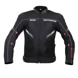 Biking Brotherhood Leather Collar with Soft Neoprene Inner Ladakh Jacket, Size: 3XL-picture-22