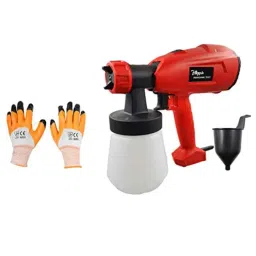 Hillgrove HGCM44M1 DIY 550W Copper Nozzle Paint Sprayer Gun Machine with Gloves Set-image-7