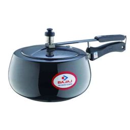 Bajaj 3 Litre Majesty PCX 63H Black Pressure Cooker (Pack of 2)-picture-49