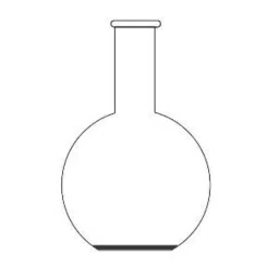 Axiva 250ml Touff Heavy Wall Bolt Neck Filtering Flask with Tubulation, FF0250 (Pack of 10)-picture-11