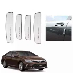 Spreadx Plastic Car Stylish I-Pop White Colour Elegant Door Guard Protection Universal Type for Toyota Camry Set Of 4 Pcs, SPR-Y4MT97-picture-19