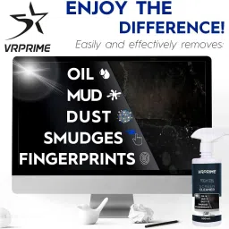 VRPRIME Laptop Cleaning Kit Screen Cleaner 500 ml With Microfibre Cloth for Computers for Computers image 2